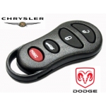 carcasa para mando chrysler / jeep / dodge 4 botones