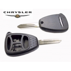 carcasa con espadin para mando Chrysler de 4 botones