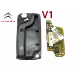 Carcasa Para Telemando Citroen C4 Plegable