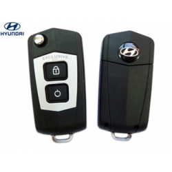 CARCASA PARA TELEMANDO 2 BOTONES, HYUNDAI SANTA FE 2