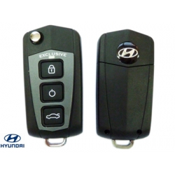 CARCASA PARA TELEMANDO 3 BOTONES, HYUNDAI SONATA