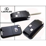 CARCASA COMPLETA + ESPADIN PARA LEXUS 2 BOTONES