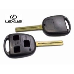 CARCASA PARA TELEMANDO DE 3 BOTONES + ESPADIN PARA LEXUS