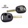 carcasa con espadin de 2 botones para Lexus