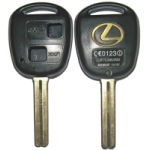 Carcasa Para Telemando Lexus de 2 Botones