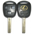 Carcasa Para Telemando Lexus de 3 Botones