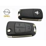 Carcasa Para Telemando Plegable Opel de 3 Botones