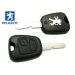 Carcasa para telemando con espadin fijo de Peugeot 406 y 307 primeras series