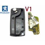 Carcasa de Telemando Plegable Para Peugeot 407 / 607