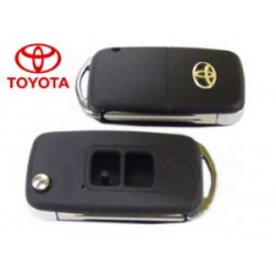 carcasa de 2 botones plegable con espadin para Toyota Yaris y Highlander