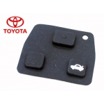 BOTONES DE GOMA PARA MANDOS TOYOTA DE 3 PULSADORES