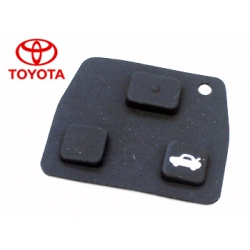 BOTONES DE GOMA PARA MANDOS TOYOTA DE 3 PULSADORES