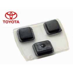 BOTONES DE GOMA PARA TOYOTA CON 3 PULSADORES