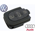 Carcasa Para Telemando Volkswagen y Audi de 3 Botones