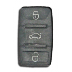 Botonera de Plastico Para Telemando Volkswagen de 3 Botones