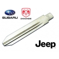 Dodge / Jeep Cherokee espadin para telemando con espadin plegable