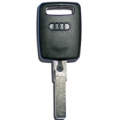 llave audi normal con alojamiento para transponder