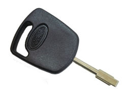 LLAVE FORD FIESTA >2002 TRANSPONDER -PUNTO AZUL W1- (ID63)