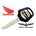 Llave para motocicletas Honda Goldwing con transponder (Transponder no incluido)