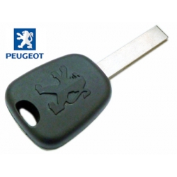 Llave Fija Con Transponder Para Peugeot 307