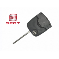 Encastre Plegable Para Seat Toledo / Alhambra 1998>2001 Transponder Megamos Crypto ID48