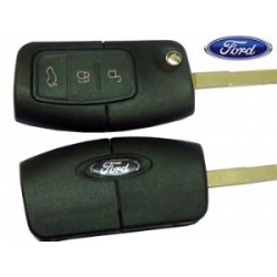 telemando 3 botones con espadin plegable para Ford Focus