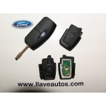 telemando ford 3 botones con espadin plegable FO6P