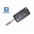 Telemando Plegable Para Peugeot 1007 Transponder Philips Crypto 2 ID46 (Referencia 649081)