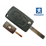 Telemando Plegable Peugeot 807 de 4 Botones >2008 ID46